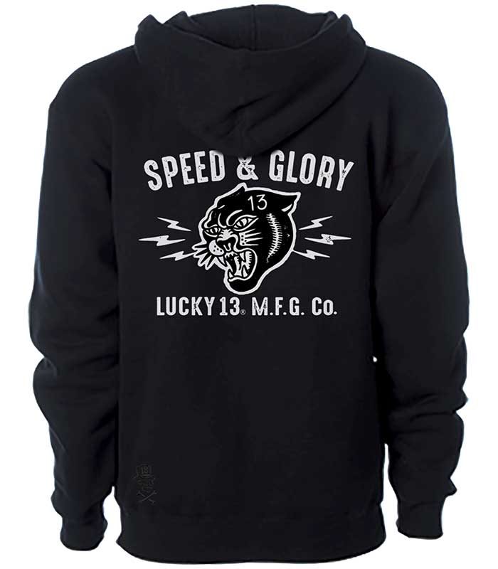 Lucky 13 kläder hoodie
