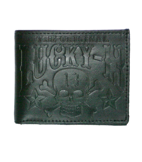 Skull Stars Fold Wallet