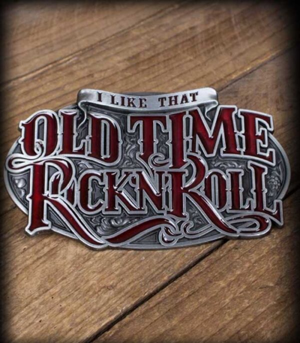 Old Time Rock'n'Roll Buckle
