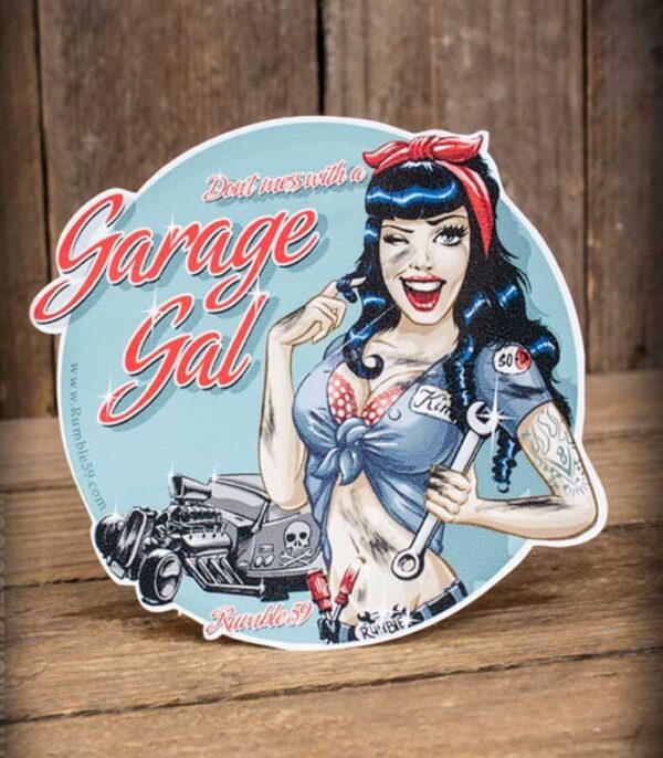 Garage Gal Sticker