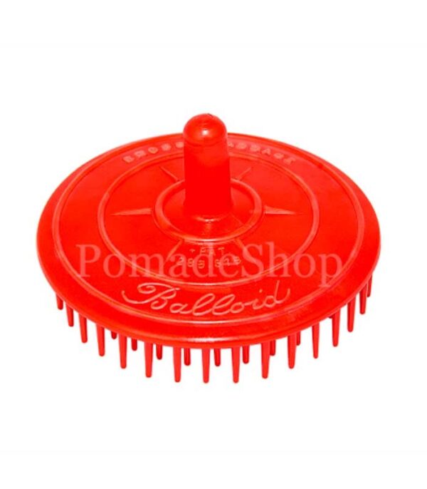 Head Massage Brush Red