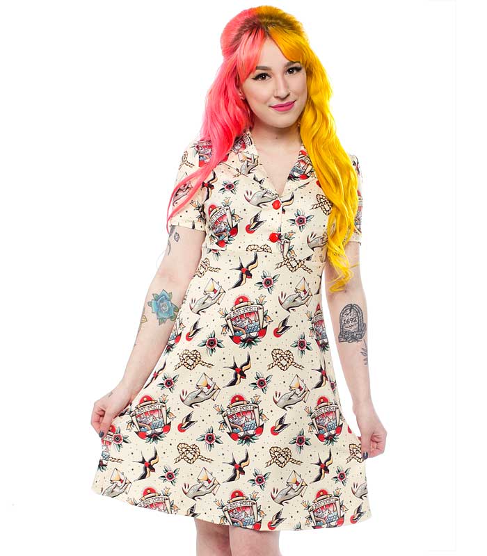 Last Port Rosie Dress - Bild 2