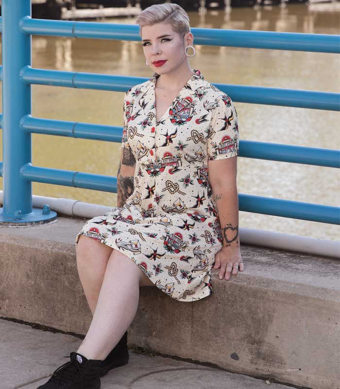 Last Port Rosie Dress - Bild 7