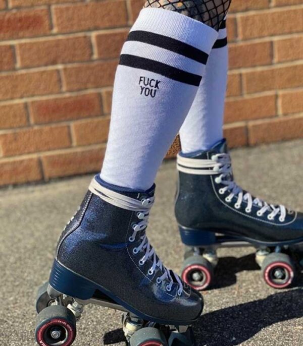 Fuck You Socks (white)