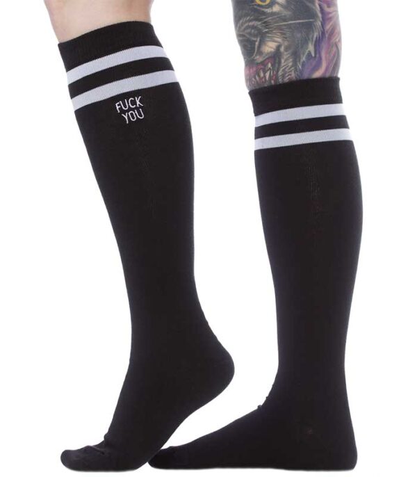 Fuck You Socks(black)