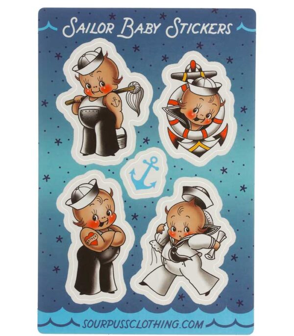 Sailor Baby Sticker Set