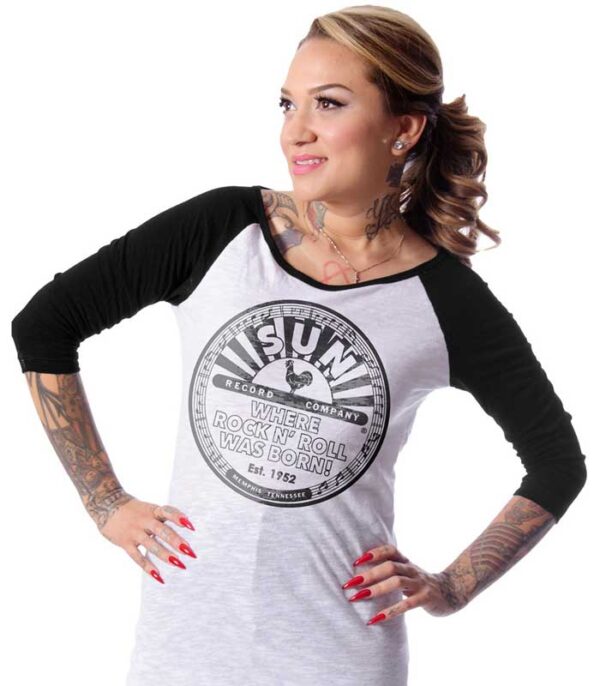 Sun Records Girls Raglan