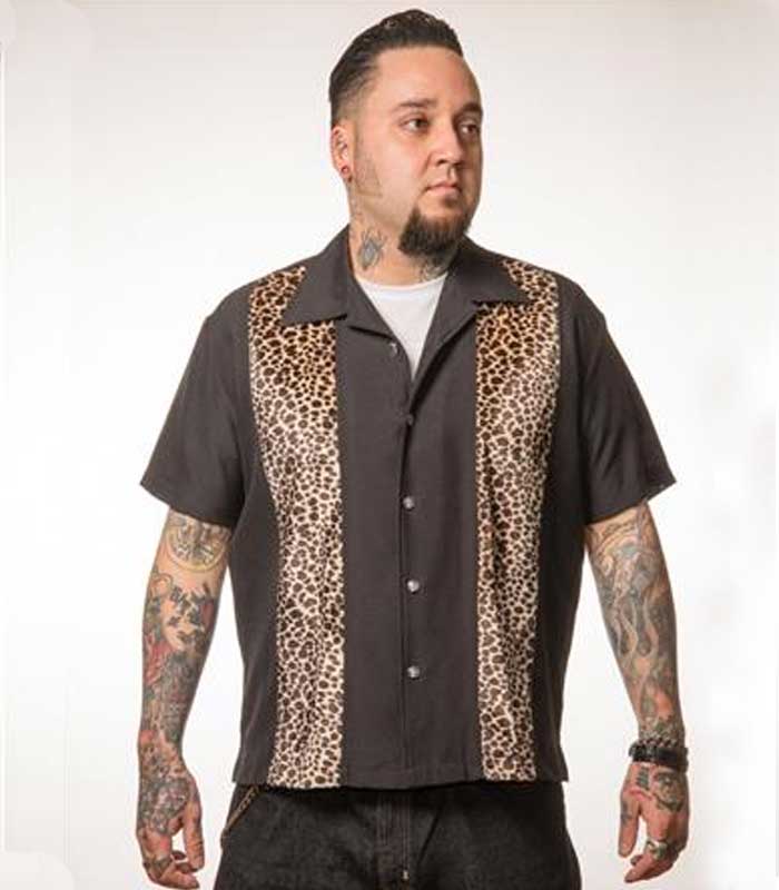 Leopard Panel Shirt - Bild 2