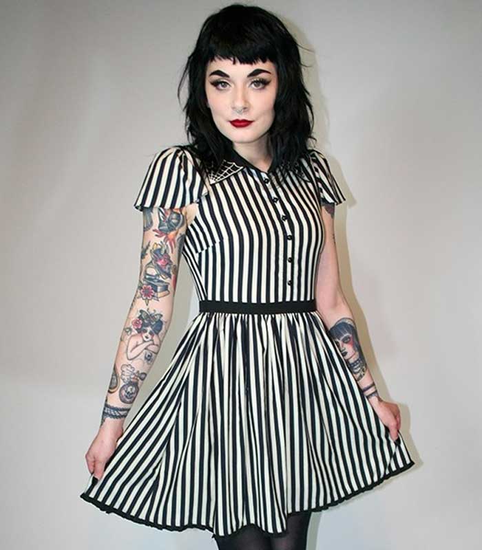 Striped Lydia Dress - Bild 5