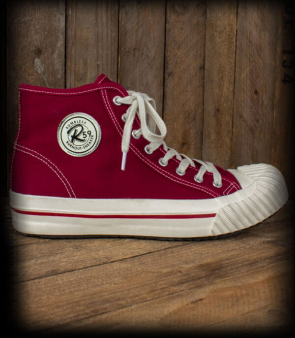 Burnout Sneaker bordeaux