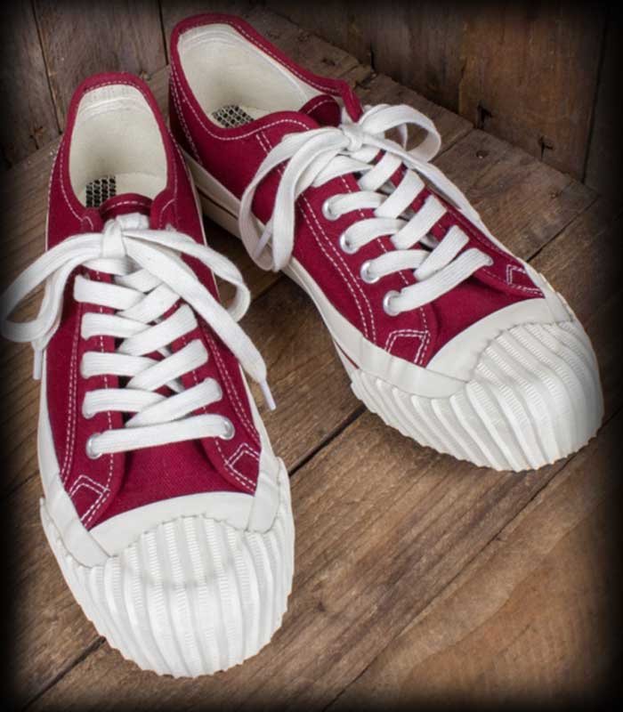 Burnout Low Top Sneaker bordeaux - Bild 2