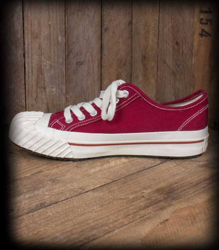 Burnout Low Top Sneaker bordeaux - Bild 4