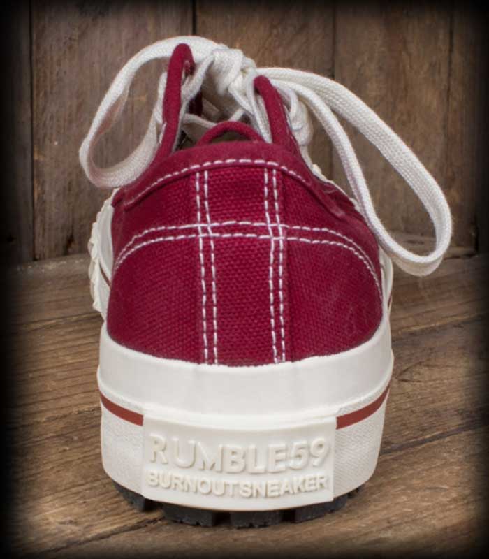 Burnout Low Top Sneaker bordeaux - Bild 5
