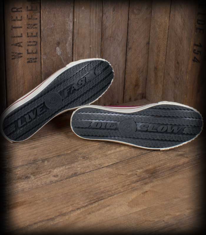 Burnout Low Top Sneaker bordeaux - Bild 7