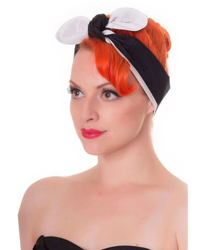 Headband Black/White
