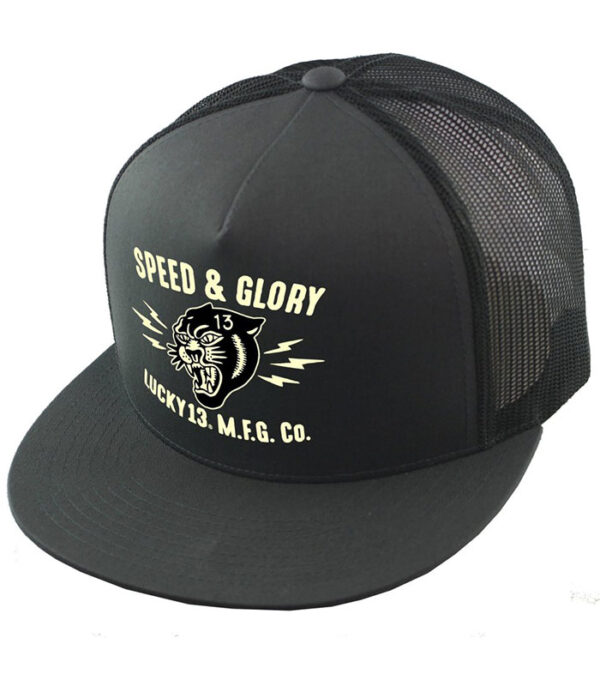 Panther Head Cap grey