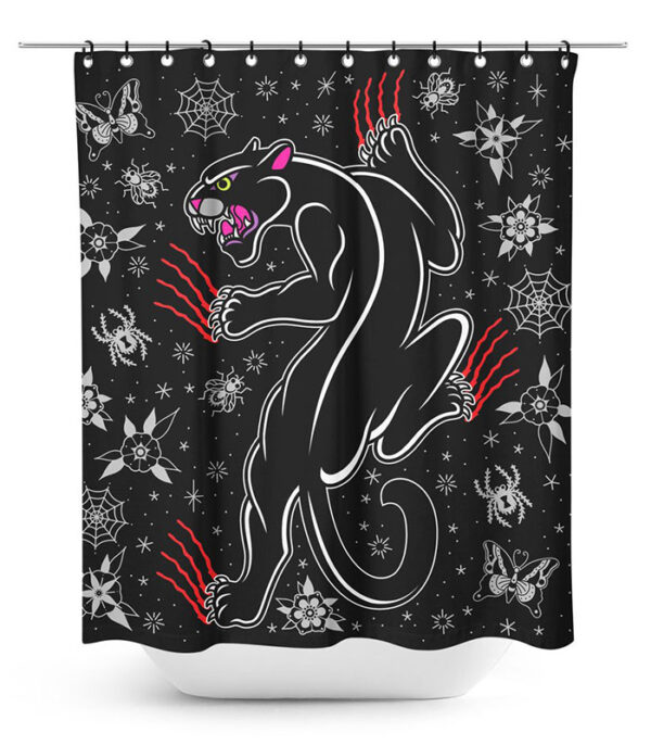 Panther Shower Curtain