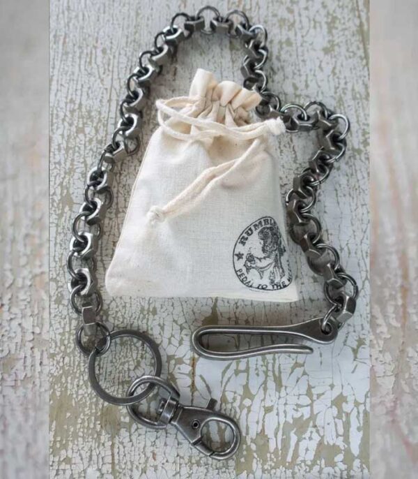 Screw Nut Wallet Chain
